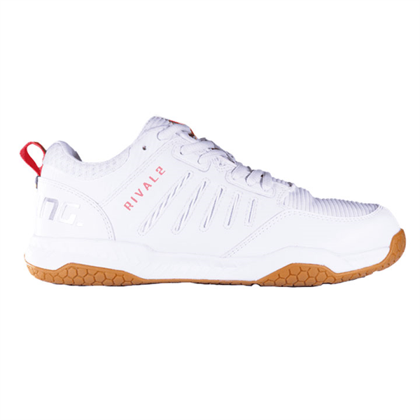 Salming Rival 2 Junior Shoe White Squash Equipments by