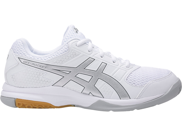 asics gel rocket white