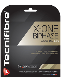 Tecnifibre X-One Biphase (16 Gauge) Natural Set