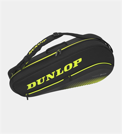 Dunlop SX Performance 3 Racquet Bag (Black/Yellow)