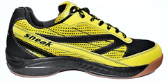 Harrow Sneak Indoor Court Shoe (Black/Yellow)