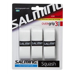 Salming X3M Absorb Overgrips (White) 3 Pack