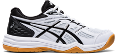 Asics Gel Upcourt 4 GS Junior Shoe (White/Black)