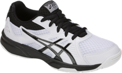Asics Gel Upcourt 3 GS Junior Shoe (White/Black)