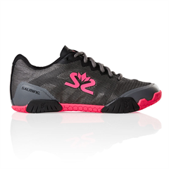 Salming Hawk Women's Shoe (GunMetal/Pink)