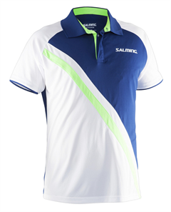 Salming Performance Polo (Navy/Gecko Green)