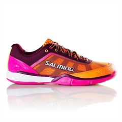 Salming Viper 4 Women's Shoe (Purple/Orange)