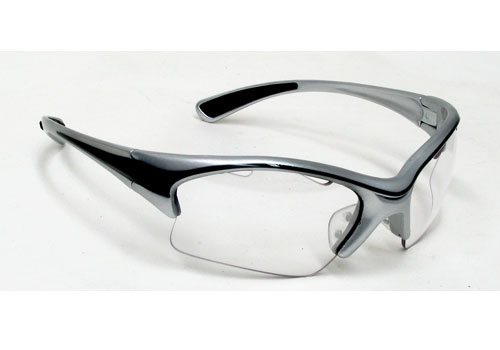 Black Knight Stiletto Eyewear (Silver)