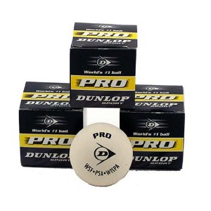 Dunlop Rev Pro White balls - 3 Pack