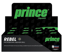 Dozen Prince Rebel Double Yellow Dot Balls