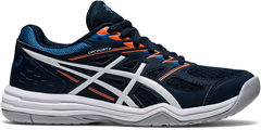 Asics Gel Upcourt 4 GS Junior Shoe (French Blue/White)