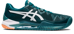 Asics Gel Resolution 8 Men's Tennis Shoe (Velvet Pine/White)