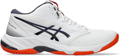 Asics Gel Netburner Ballistic FF MT 3 Men's Shoe (White/Indigo Fog)