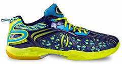 Harrow Typhoon Indoor Court Shoe (Navy/Lime/Blue)