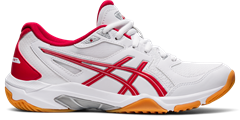 Asics Gel Rocket 10 Women's Shoe (White/Classic Red)