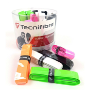 Black/Red Tecnifibre Tec Dry Replacement Grip Squash Racket 