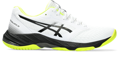 Asics Gel Netburner Ballistic FF 3 Men's Shoe (White/Gunmetal)