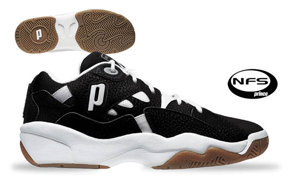 Prince Nfs Indoor Ii Court Men S Shoes Black White Prince Nfs Indoor Ii Court Men S Shoes Black White